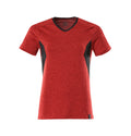 Mascot T-Shirt Accelerate Verkehrsrot meliert/Schwarz