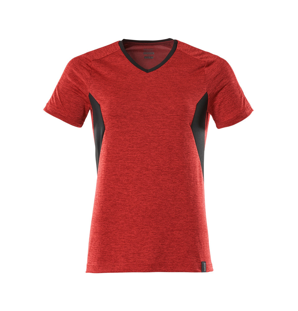 Mascot T-Shirt Accelerate Verkehrsrot meliert/Schwarz