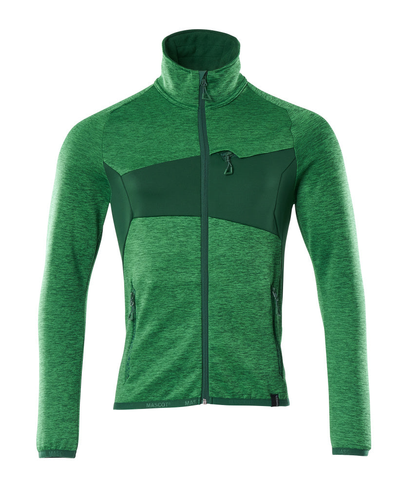 Mascot Fleecepullover mit Reißverschluss Accelerate Grasgrün/Grün