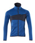 Mascot Fleecepullover mit Reißverschluss Accelerate Azurblau/Schwarzblau