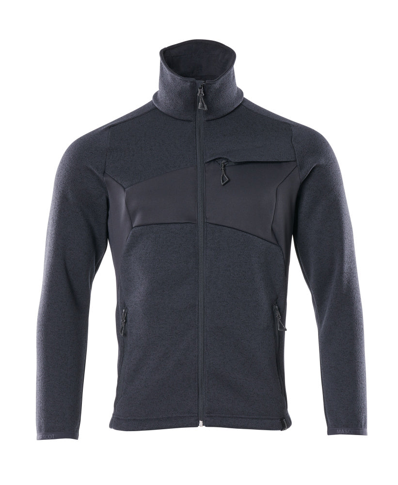 Mascot Strickpullover mit Reißverschluss Accelerate Schwarzblau