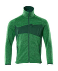 Mascot Strickpullover mit Reißverschluss Accelerate Grasgrün/Grün