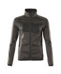 Mascot Fleecepullover mit Reißverschluss Damen-Passform Accelerate Dunkelanthrazit/Schwarz