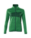 Mascot Fleecepullover mit Reißverschluss Damen-Passform Accelerate Grasgrün/Grün