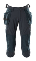 Mascot Dreiviertel-Hose mit Hängetaschen Accelerate Schwarzblau