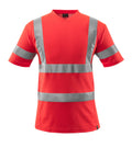 Mascot T-Shirt Safe classic Hi-vis Rot