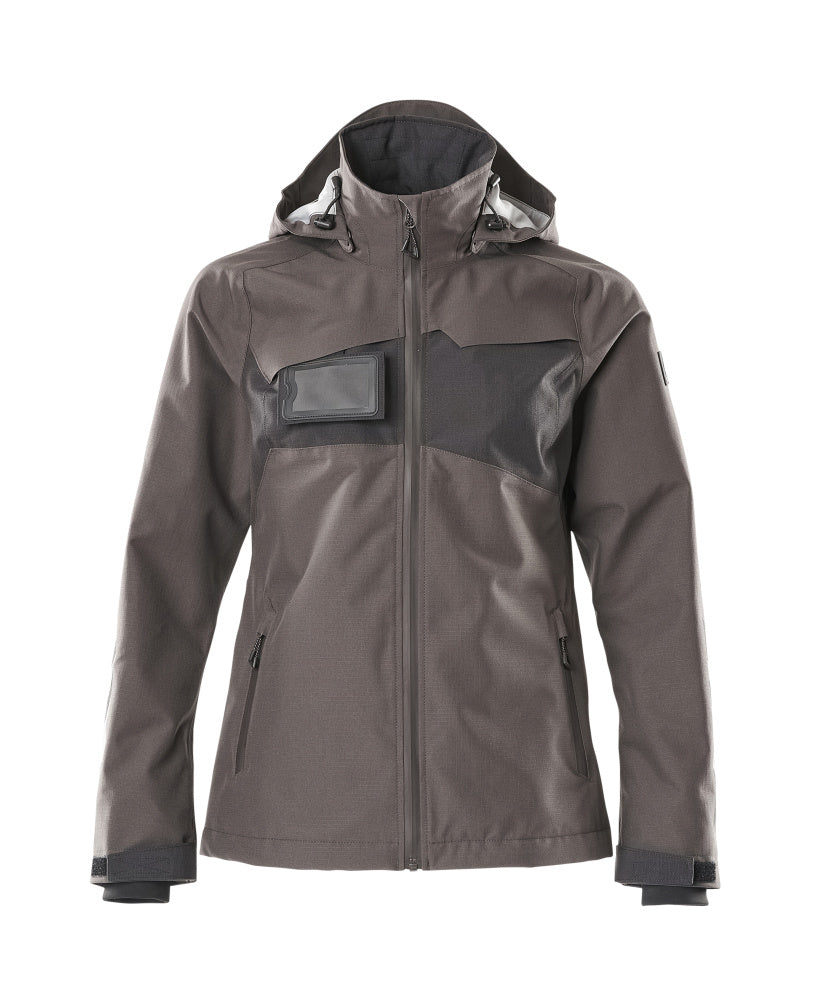 Mascot Hard Shell Jacke Damen Accelerate Dunkelanthrazit/Schwarz