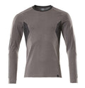 Mascot T-Shirt Langarm Accelerate Dunkelanthrazit/Schwarz