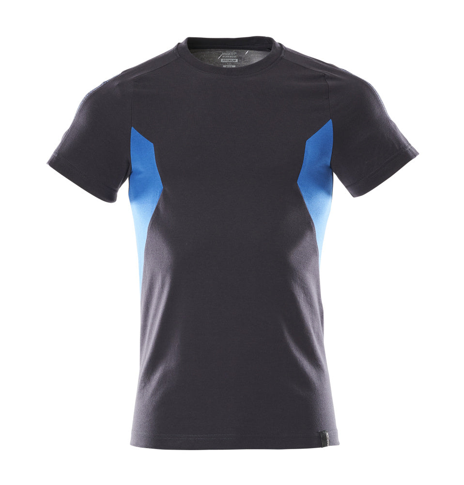 Mascot T-Shirt Accelerate Schwarzblau/Azurblau