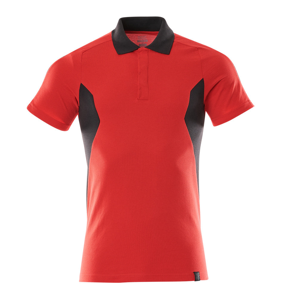 Mascot Polo-Shirt Accelerate Verkehrsrot/Schwarz