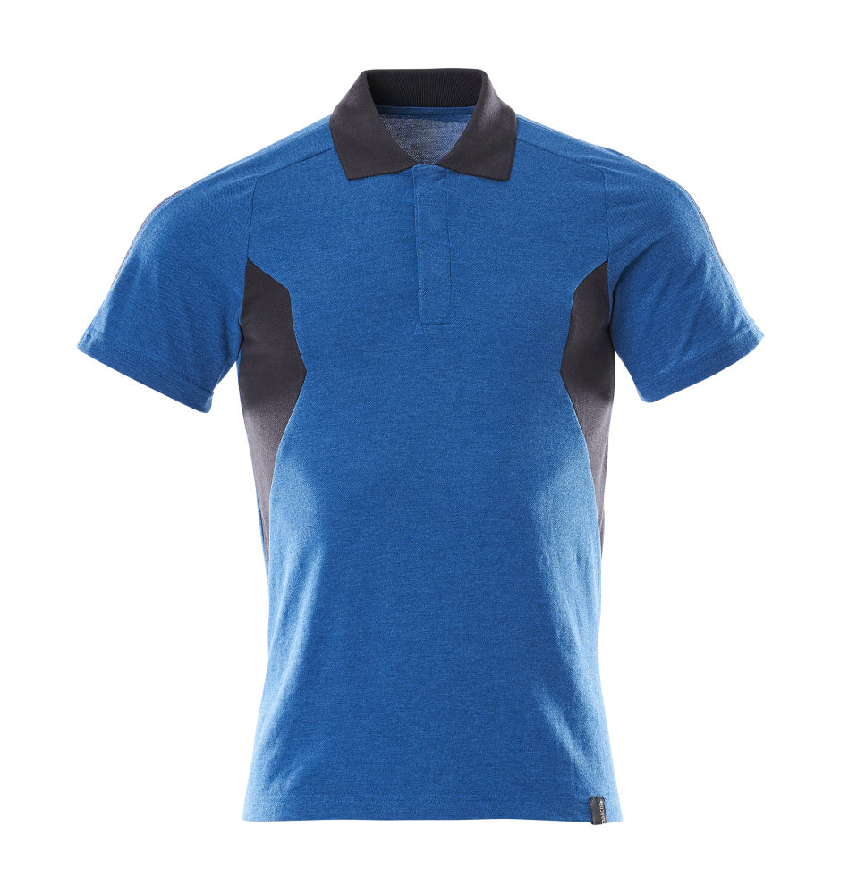 Mascot Polo-Shirt Accelerate Azurblau/Schwarzblau