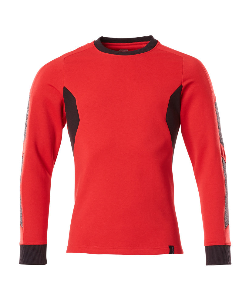 Mascot Sweatshirt Accelerate Verkehrsrot/Schwarz
