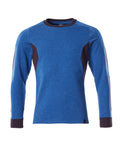 Mascot Sweatshirt Accelerate Azurblau/Schwarzblau