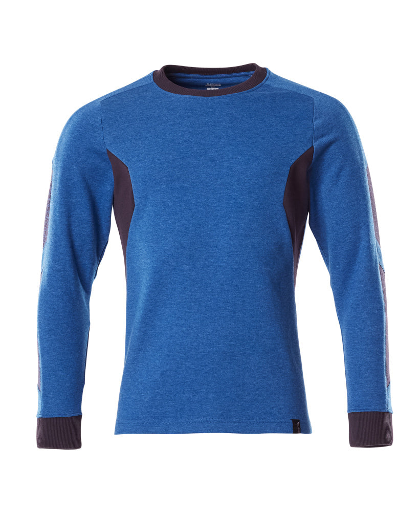 Mascot Sweatshirt Accelerate Azurblau/Schwarzblau