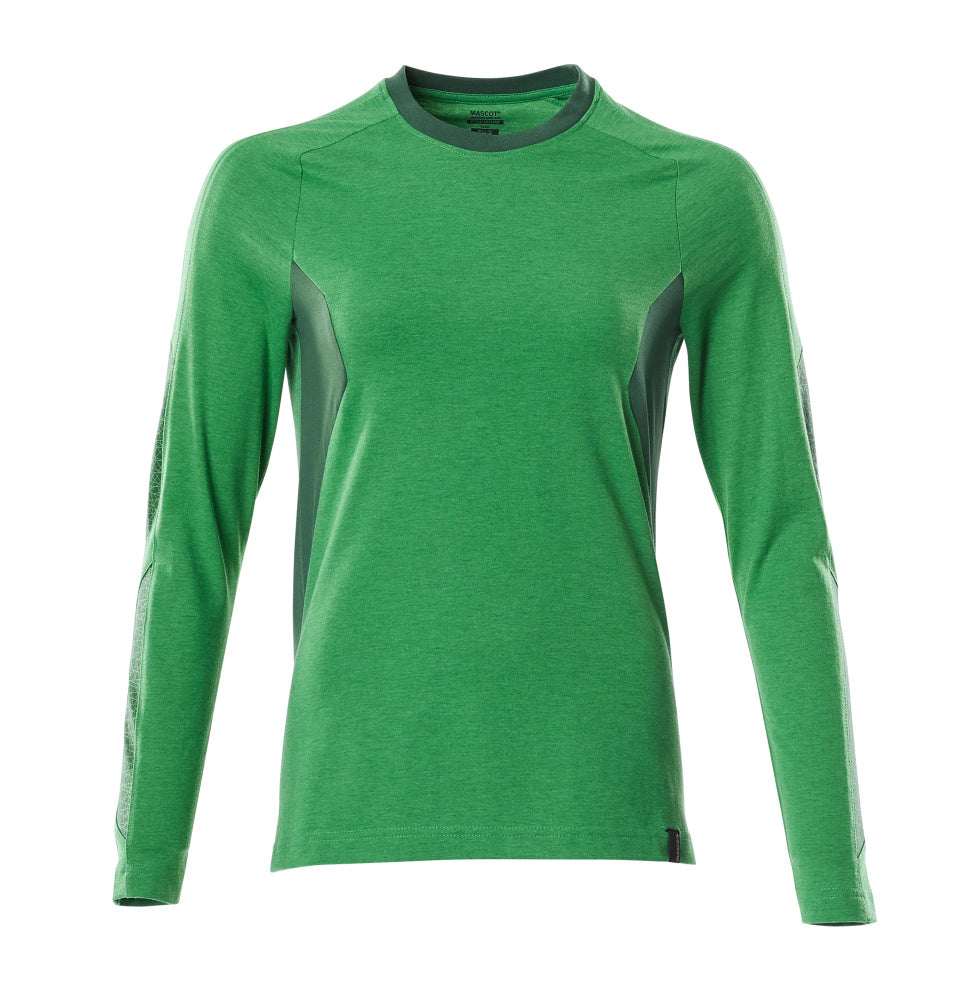 Mascot T-Shirt Langarm Accelerate Grasgrün/Grün