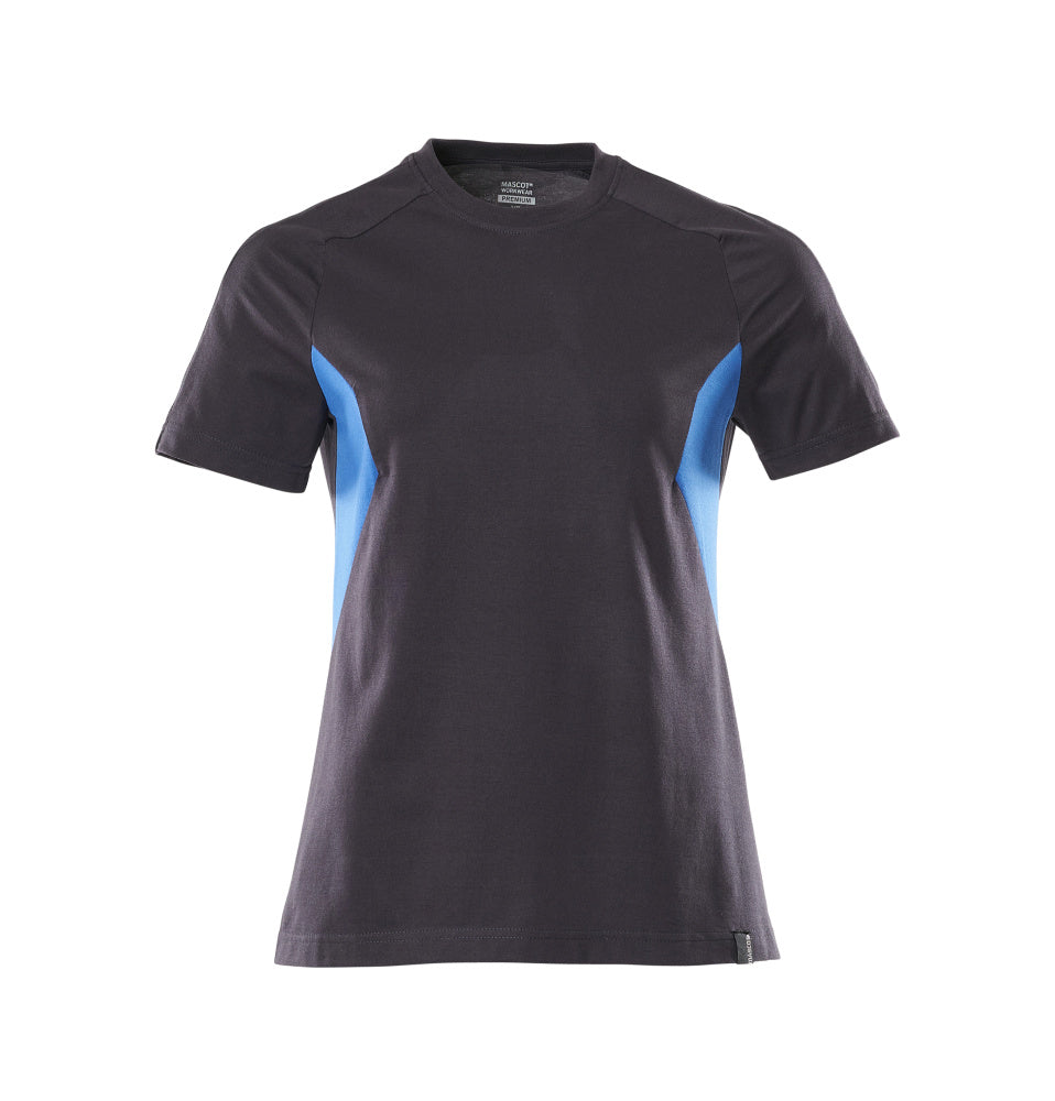Mascot T-Shirt Accelerate Schwarzblau/Azurblau