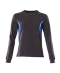 Mascot Sweatshirt Accelerate Schwarzblau/Azurblau