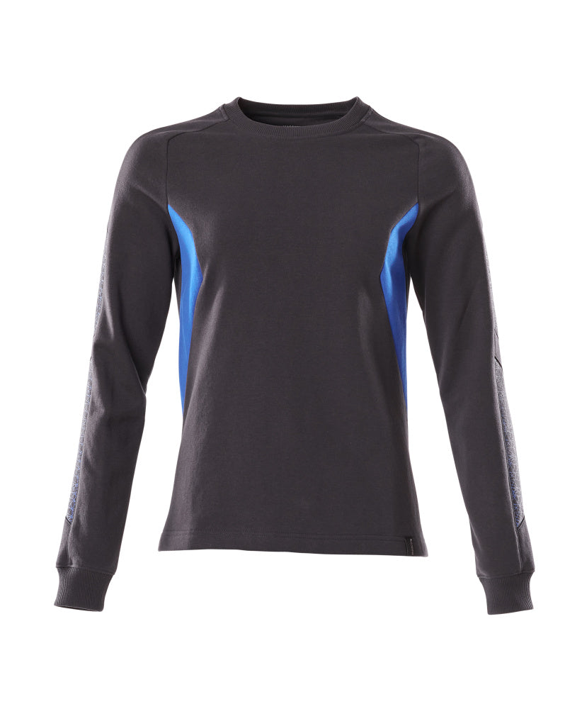 Mascot Sweatshirt Accelerate Schwarzblau/Azurblau