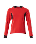 Mascot Sweatshirt Accelerate Verkehrsrot/Schwarz