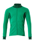 Mascot Sweatshirt mit Reißverschluss Accelerate Grasgrün/Grün