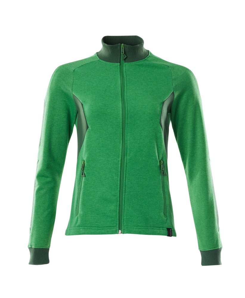 Mascot Sweatshirt mit Reißverschluss Accelerate Grasgrün/Grün