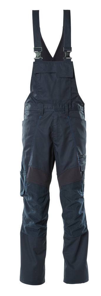 Mascot Latzhose mit Knietaschen Accelerate Schwarzblau
