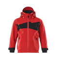 Mascot Hard Shell Jacke für Kinder Accelerate Verkehrsrot/Schwarz