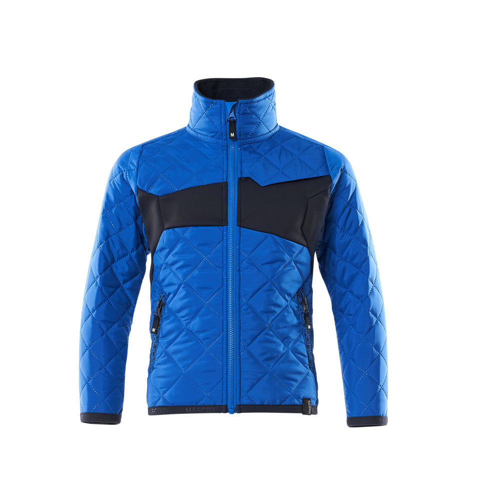 Mascot Jacke für Kinder Accelerate Azurblau/Schwarzblau