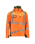 Mascot Hard Shell Jacke Accelerate safe Hi-vis Orange/Moosgrün