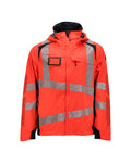 Mascot Hard Shell Jacke Accelerate safe Hi-vis Rot/Schwarzblau