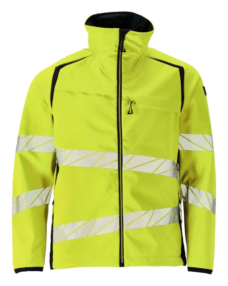 Mascot Soft Shell Jacke Accelerate safe Hi-vis Gelb/Schwarzblau