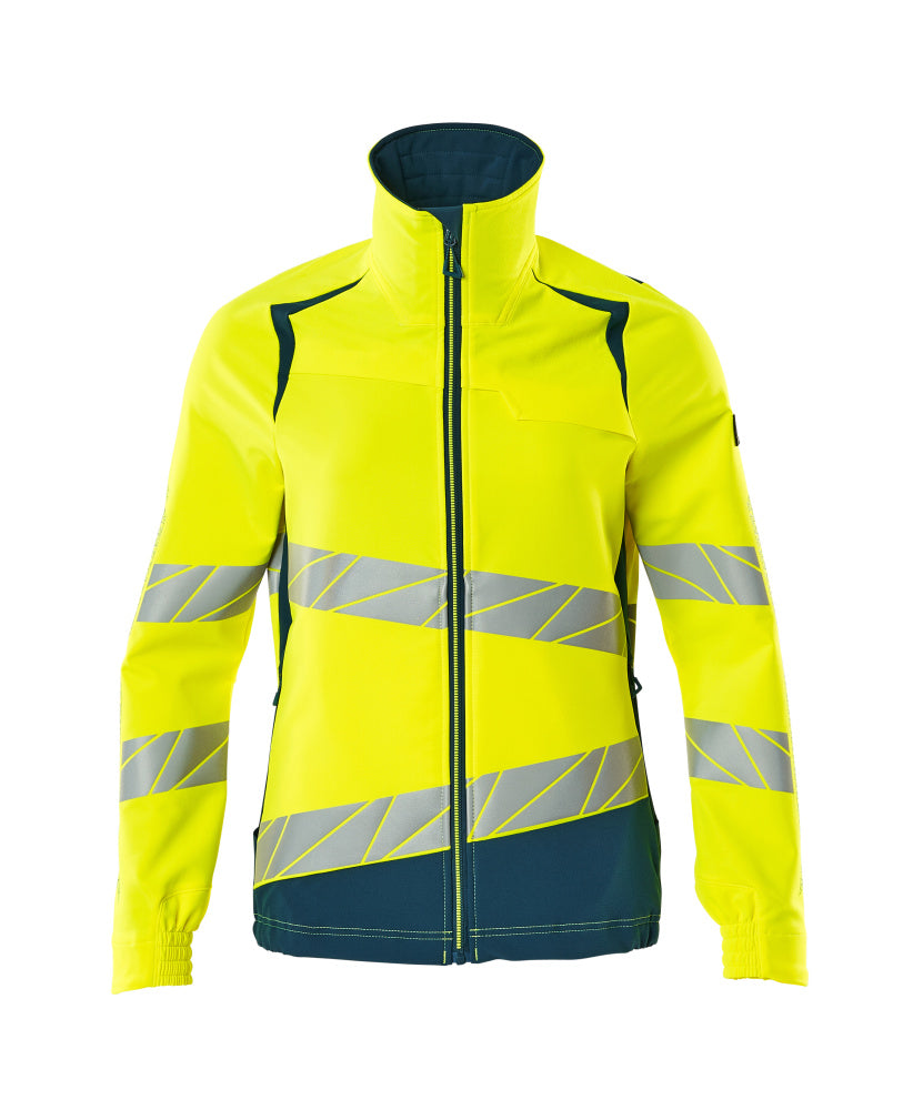 Mascot Jacke Accelerate safe Hi-vis Gelb/Dunkelpetroleum