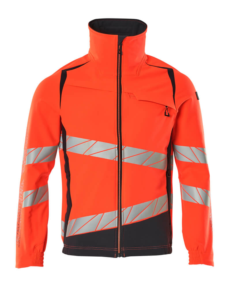 Mascot Jacke Accelerate safe Hi-vis Rot/Schwarzblau