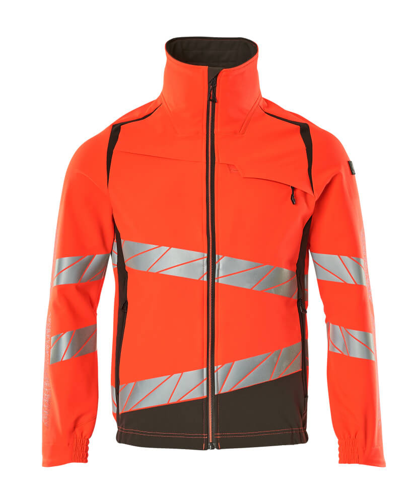 Mascot Jacke Accelerate safe Hi-vis Rot/Dunkelanthrazit