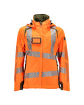 Mascot Damen Hard Shell Jacke Accelerate safe Hi-vis Orange/Moosgrün
