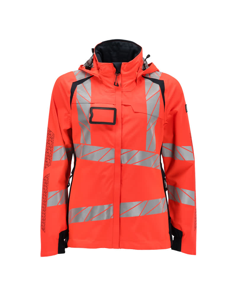 Mascot Damen Hard Shell Jacke Accelerate safe Hi-vis Rot/Schwarzblau