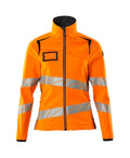 Mascot Damen Soft Shell Jacke Accelerate safe Hi-vis Orange/Schwarzblau