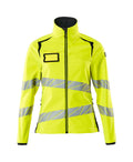 Mascot Damen Soft Shell Jacke Accelerate safe Hi-vis Gelb/Schwarzblau