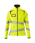 Mascot Damen Soft Shell Jacke Accelerate safe Hi-vis Gelb/Schwarz