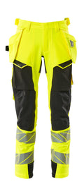 Mascot Hose mit Hängetaschen Accelerate safe Hi-vis Gelb/Schwarz