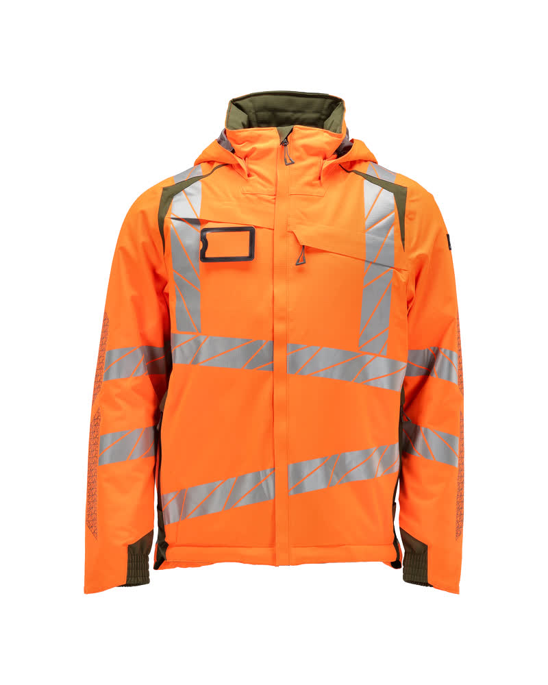 Mascot Winterjacke Accelerate safe Hi-vis Orange/Moosgrün