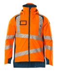 Mascot Winterjacke Accelerate safe Hi-vis Orange/Dunkelpetroleum