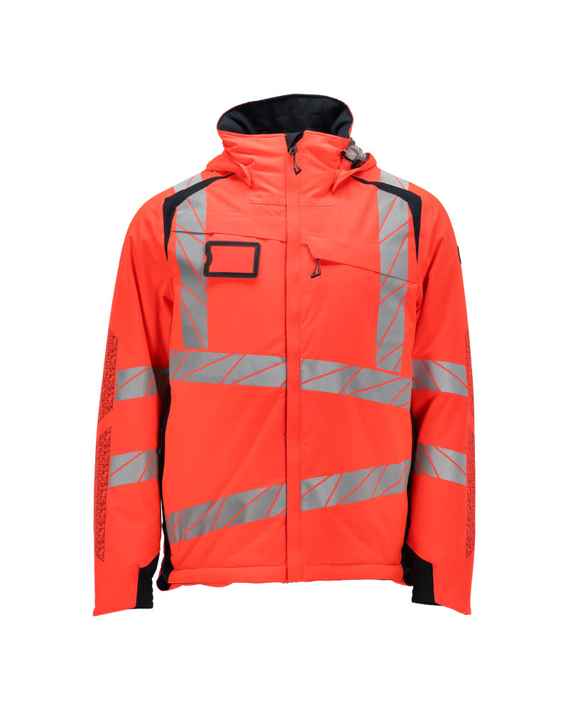 Mascot Winterjacke Accelerate safe Hi-vis Rot/Schwarzblau