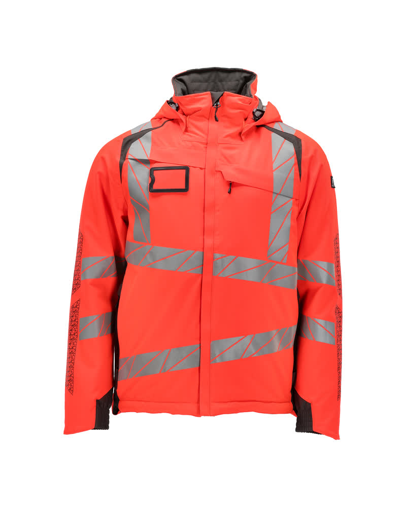 Mascot Winterjacke Accelerate safe Hi-vis Rot/Dunkelanthrazit