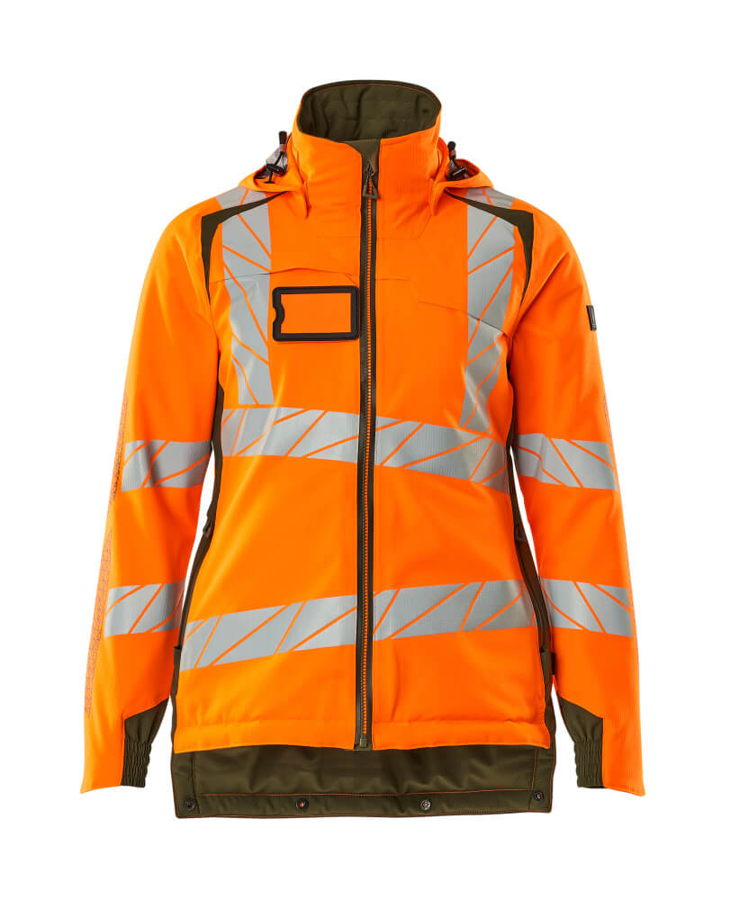 Mascot Winterjacke Accelerate safe Hi-vis Orange/Moosgrün