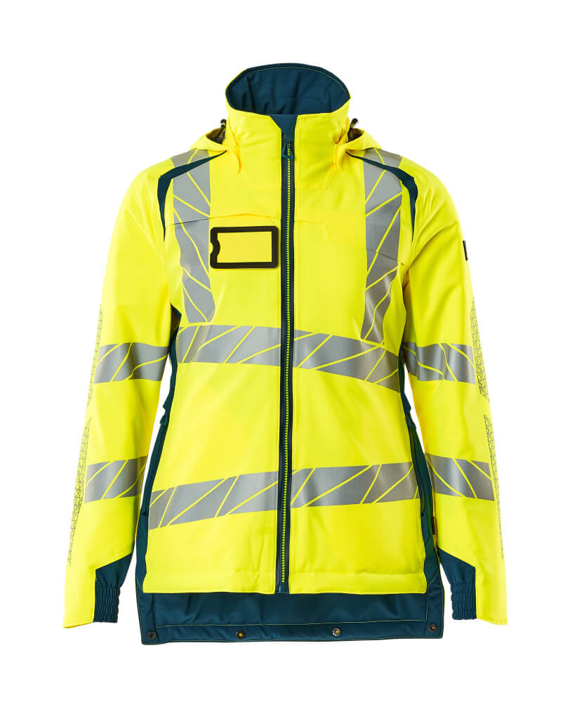 Mascot Winterjacke Accelerate safe Hi-vis Gelb/Dunkelpetroleum