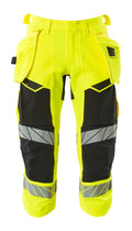 Mascot Dreiviertel-Hose mit Hängetaschen Accelerate safe Hi-vis Gelb/Schwarz