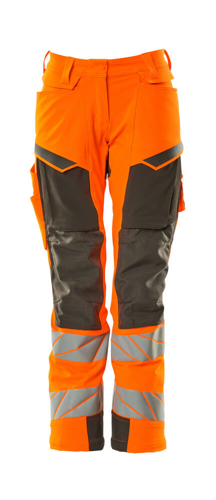 Mascot Hose mit Knietaschen Accelerate safe Hi-vis Orange/Dunkelanthrazit