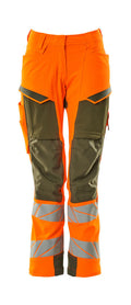Mascot Hose mit Knietaschen Accelerate safe Hi-vis Orange/Moosgrün