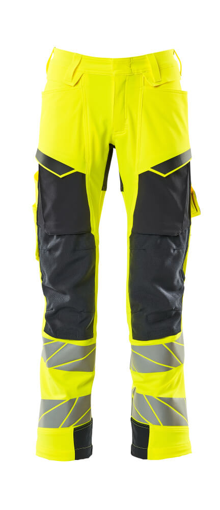 Mascot Hose mit Knietaschen Accelerate safe Hi-vis Gelb/Schwarzblau